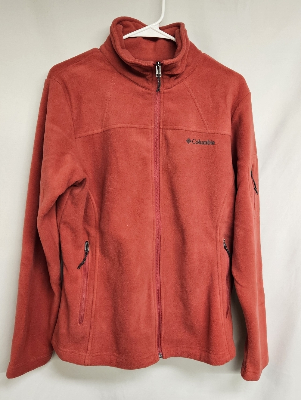 Columbia Women's Poppy Red Fleece Jacket Size Large NWT 65$ Retail